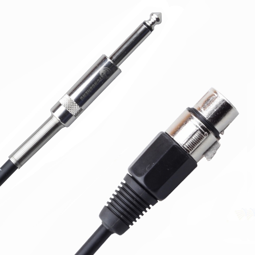 Кабель аудио 1xJack - 1xXLR Rich Pro RP211BLK 7.0m