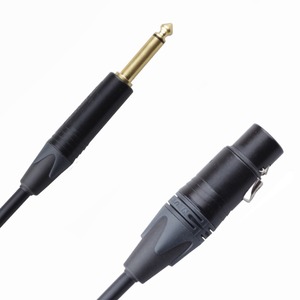 Кабель аудио 1xJack - 1xXLR Rich Pro RP263BLK 1.0m