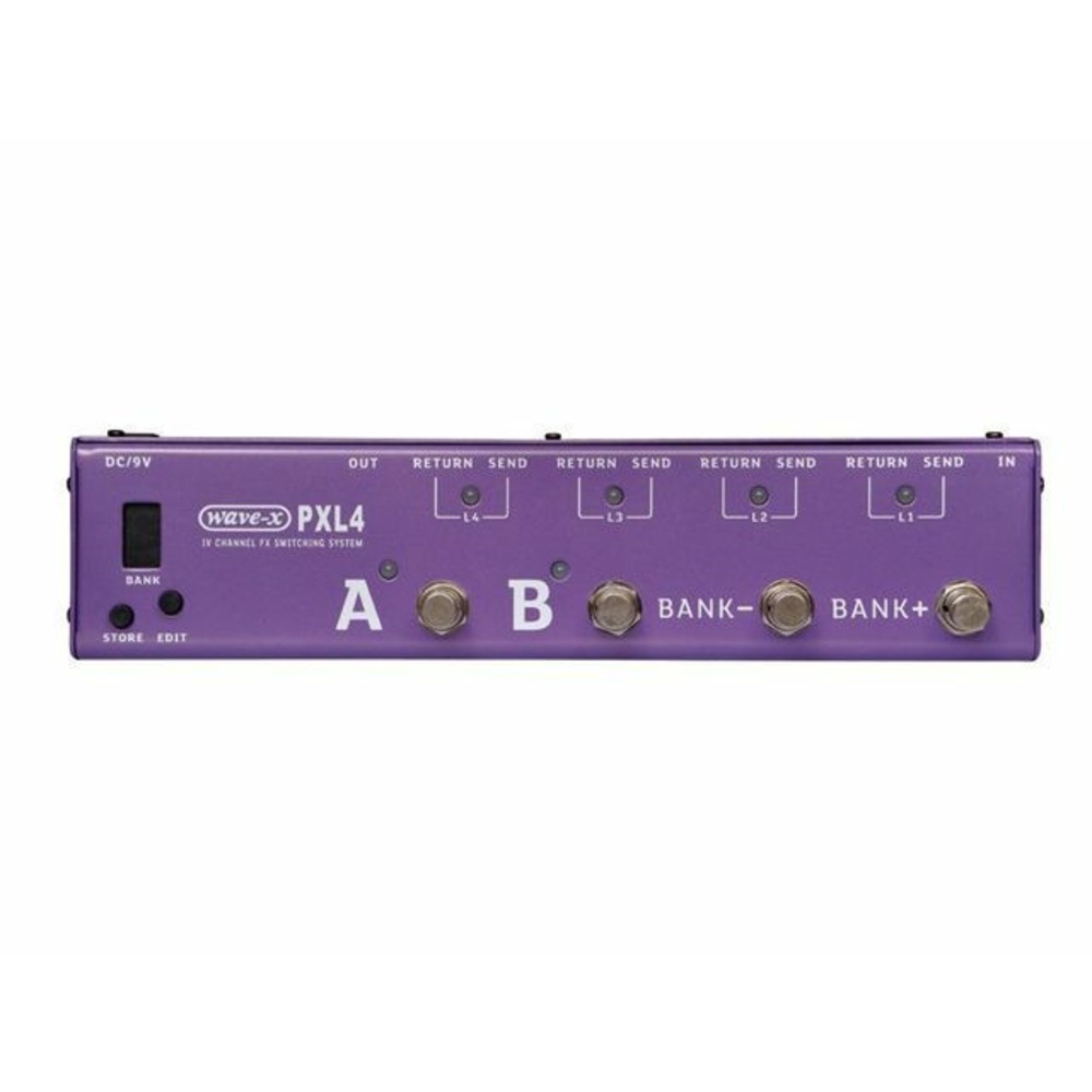 Гитарная педаль эффектов/ примочка Joyo PXL-4 (purple)