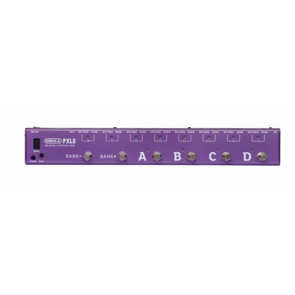 Гитарная педаль эффектов/ примочка Joyo PXL-8 (purple)