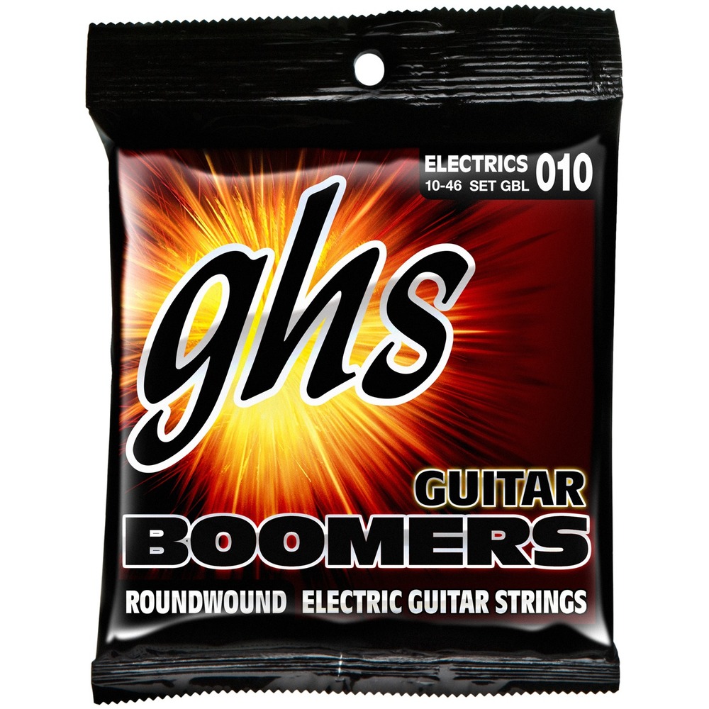 Струны для электрогитары GHS GBL GUITAR BOOMERS