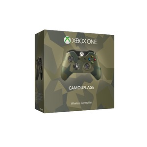 Геймпад Microsoft Green Camo Wireless Gamepad (J72-00021)