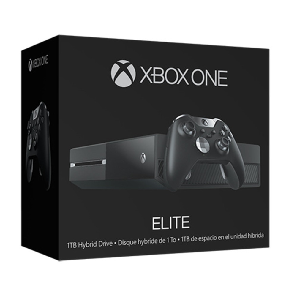 Игровая приставка Microsoft Xbox One 1 TB гибридной памяти + геймпад Elite