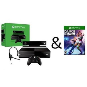 Игровая приставка Microsoft Xbox One 500GB + cенсор Кinect 2.0 + Dance Central Spotlight + ГЕЙМПАД В ПОДАРОК