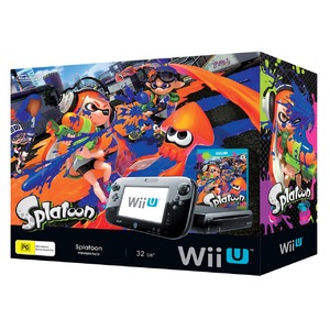 Игровая приставка Nintendo Wii U Premium Pack + игра Splatoon