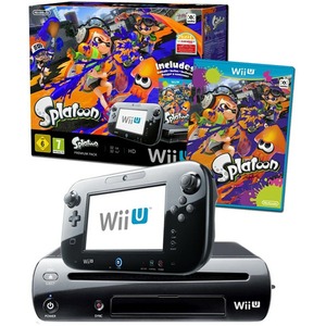 Игровая приставка Nintendo Wii U Premium Pack + игра Splatoon