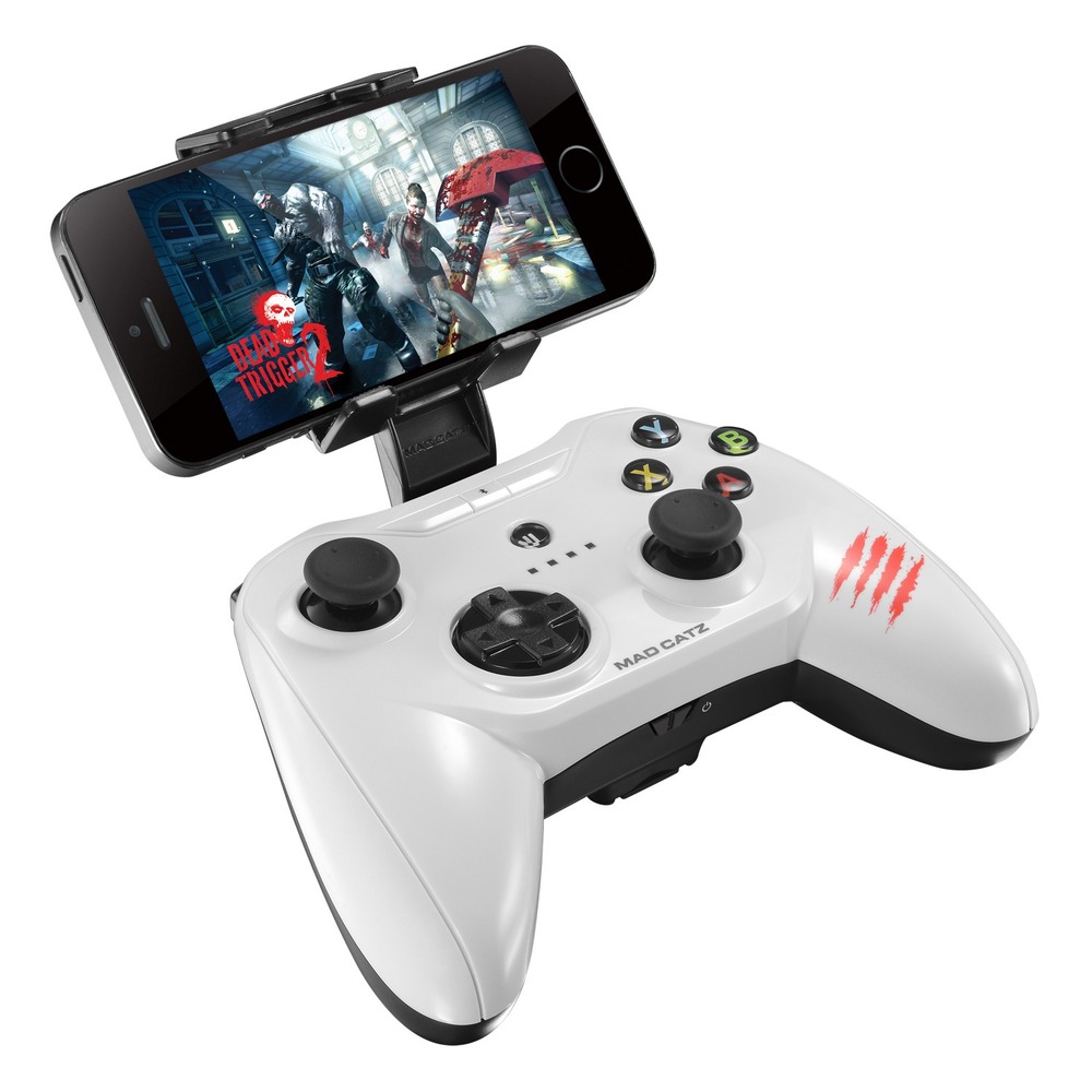 Купить геймпад Mad Catz C.T.R.L. i Mobile Gamepad for iOS Gloss White  недорого, отзывы, фотографии, характеристики, низкие цены в интернет  магазине БигТВ с доставкой по городу Москва