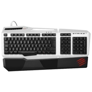 Клавиатура игровая Mad Catz S.T.R.I.K.E.3 RUS White