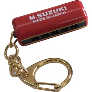 Губная гармошка Suzuki MHK-5W красный