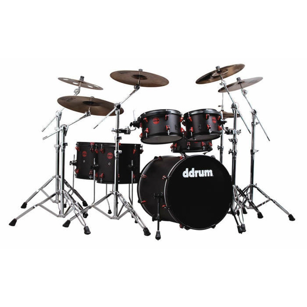 Ударная установка DDRUM HYBRID 6 BLK RED