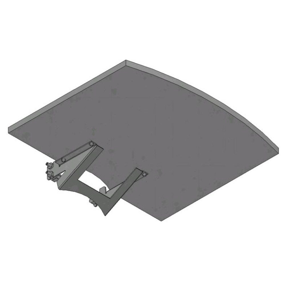 Дополнительная полка для ТВ стойки SMS Flatscreen shelf M/L Plexiglass