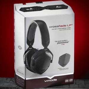 Наушники мониторные классические V-moda Crossfade LP2 Matte Black Metal