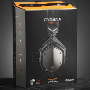 Наушники мониторные беспроводные V-moda Crossfade Wireless Gunmetal Black