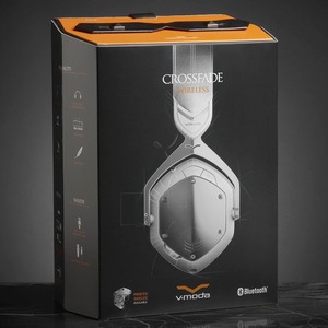 Наушники мониторные беспроводные V-moda Crossfade Wireless White Silver