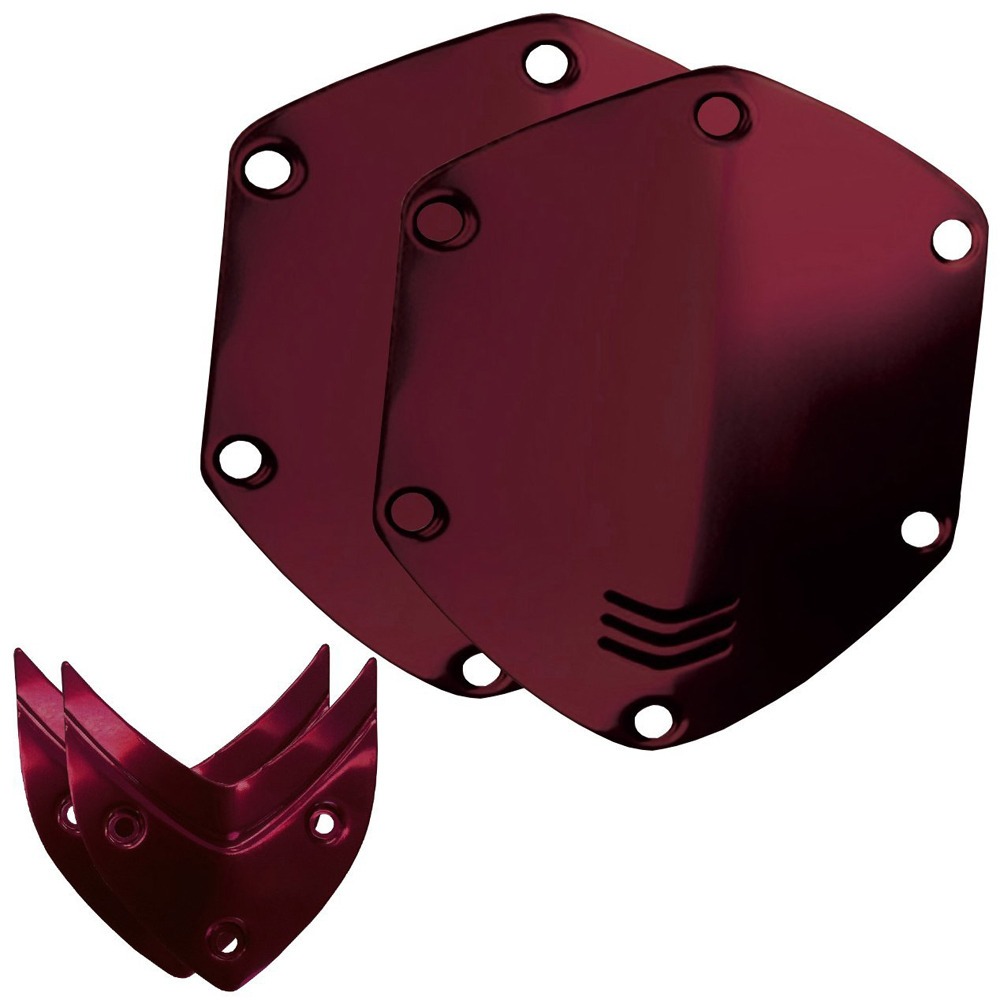 Декоративная накладка для наушников V-moda Over-Ear Metal Shield Kit Crimson Red