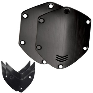 Декоративная накладка для наушников V-moda Over-Ear Metal Shield Kit Brushed Black