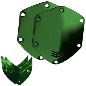 Декоративная накладка для наушников V-moda Over-Ear Metal Shield Kit Hawk Green