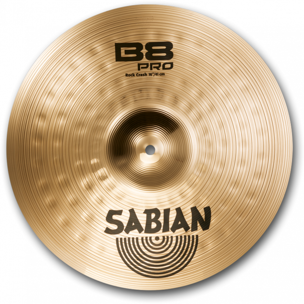 Тарелка для ударной установки Sabian 16 Rock Crash B8 PRO