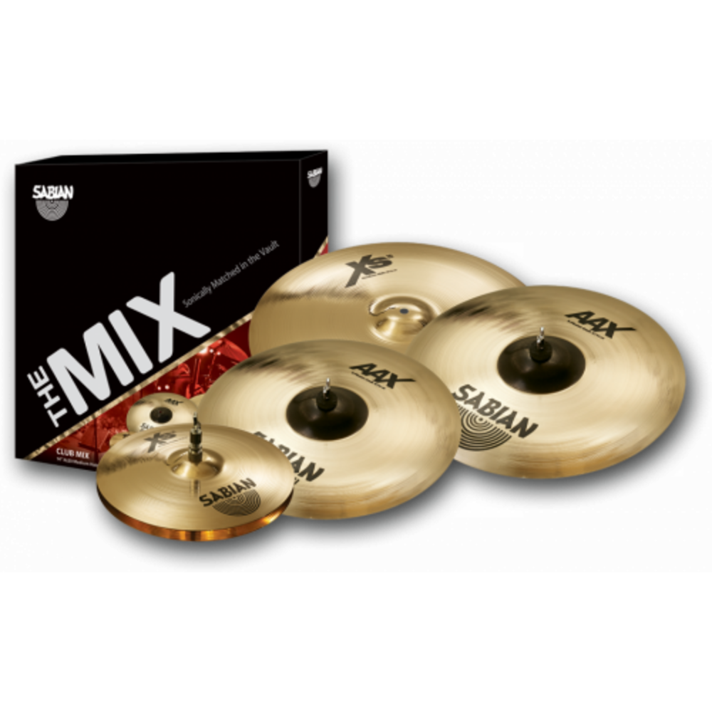 Тарелка для ударной установки Sabian CLUB XS20/AAX MIX SET