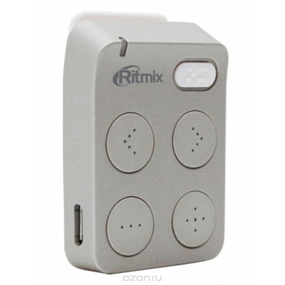 Цифровой плеер mp3 Ritmix RF-2500 4Gb Silver