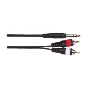 Кабель аудио 1xJack - 2xRCA Soundking BB304 1.5m