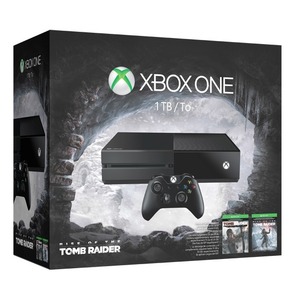 Игровая приставка Microsoft Xbox One 1 TB (KF7-00032) + код Rise of the Tomb Raider + код Tomb Raider Definitive Edition