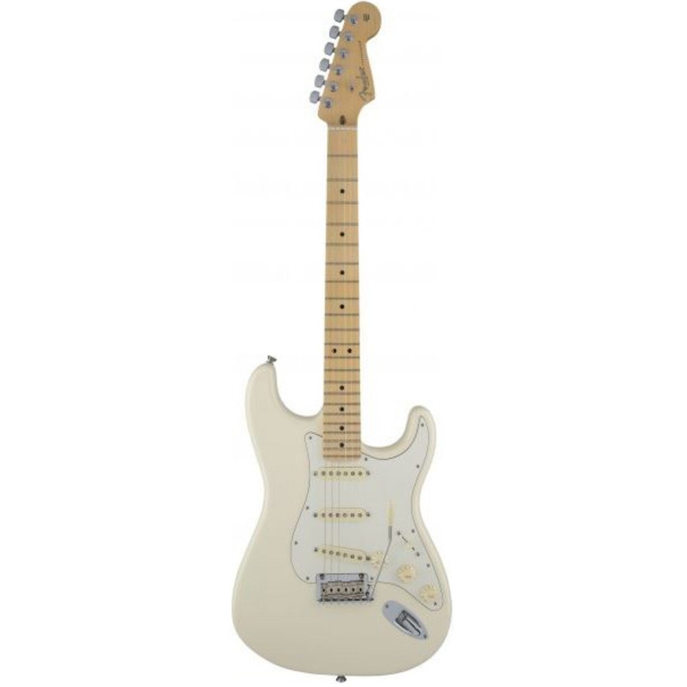 Электрогитара Fender AMERICAN STANDARD STRATOCASTER MN OLYMPIC WHITE