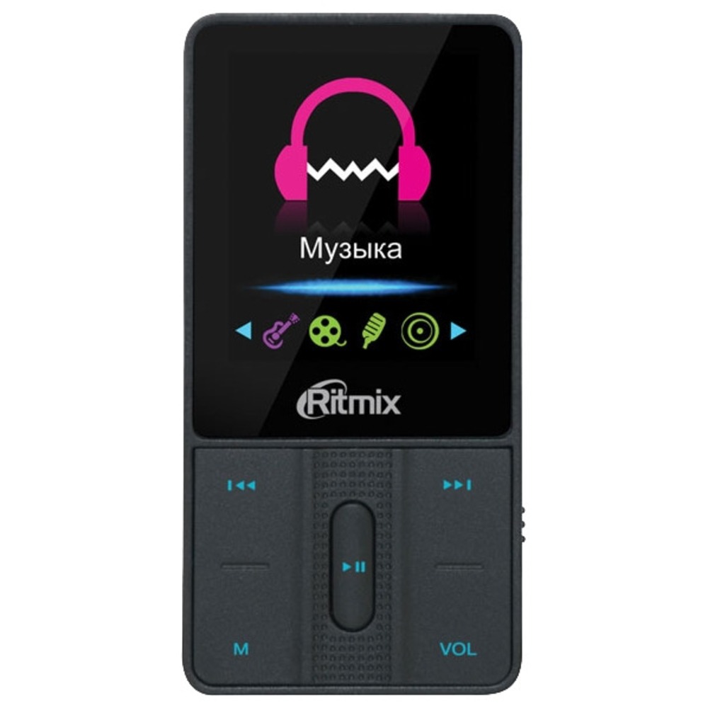 Цифровой плеер mp3 Ritmix RF-4550 8Gb Black