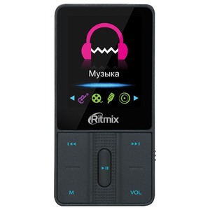 Цифровой плеер mp3 Ritmix RF-4550 8Gb Black