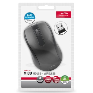 Мышь игровая Speedlink SL-6314-BK MICU Mouse - Wireless USB Black