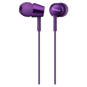 Наушники внутриканальные классические Sony MDR-EX150 Violet