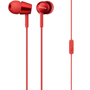 Наушники внутриканальные классические Sony MDR-EX150 AP Red