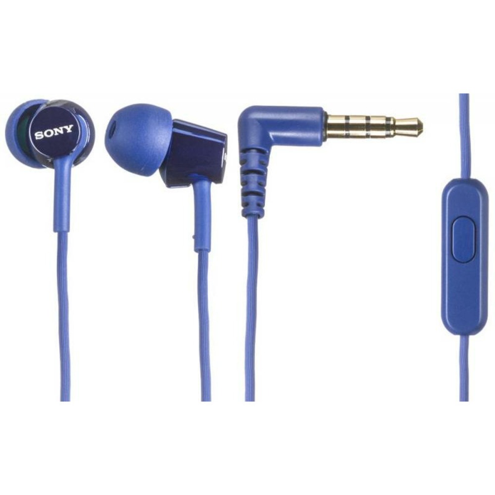 Наушники внутриканальные классические Sony MDR-EX150 APLI Blue