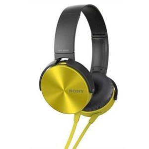 Наушники мониторные классические Sony MDR-XB450 AP Yellow