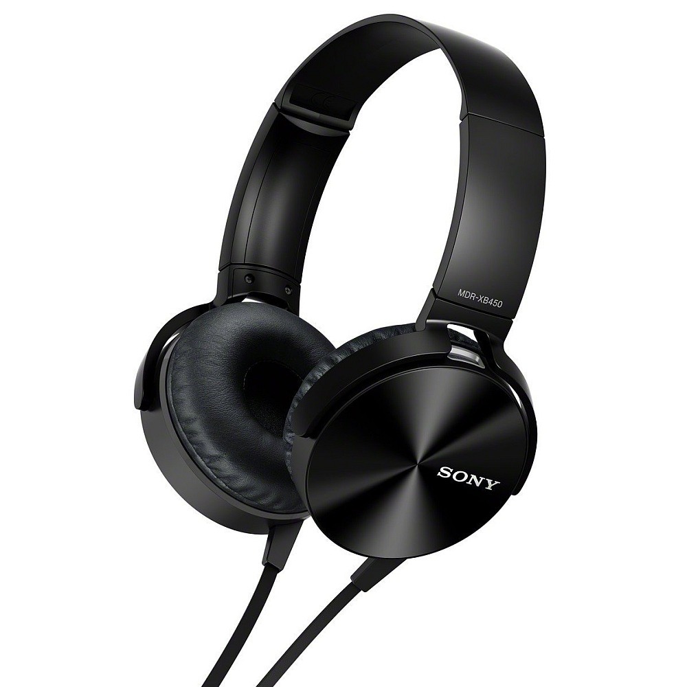 Наушники мониторные классические Sony MDR-XB450 AP Black