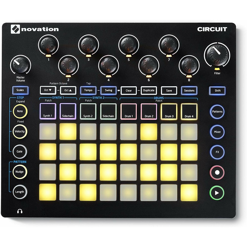 Купить драм-машину Novation CIRCUIT недорого, отзывы, фотографии,  характеристики, низкие цены в интернет магазине БигТВ с доставкой по городу  Москва