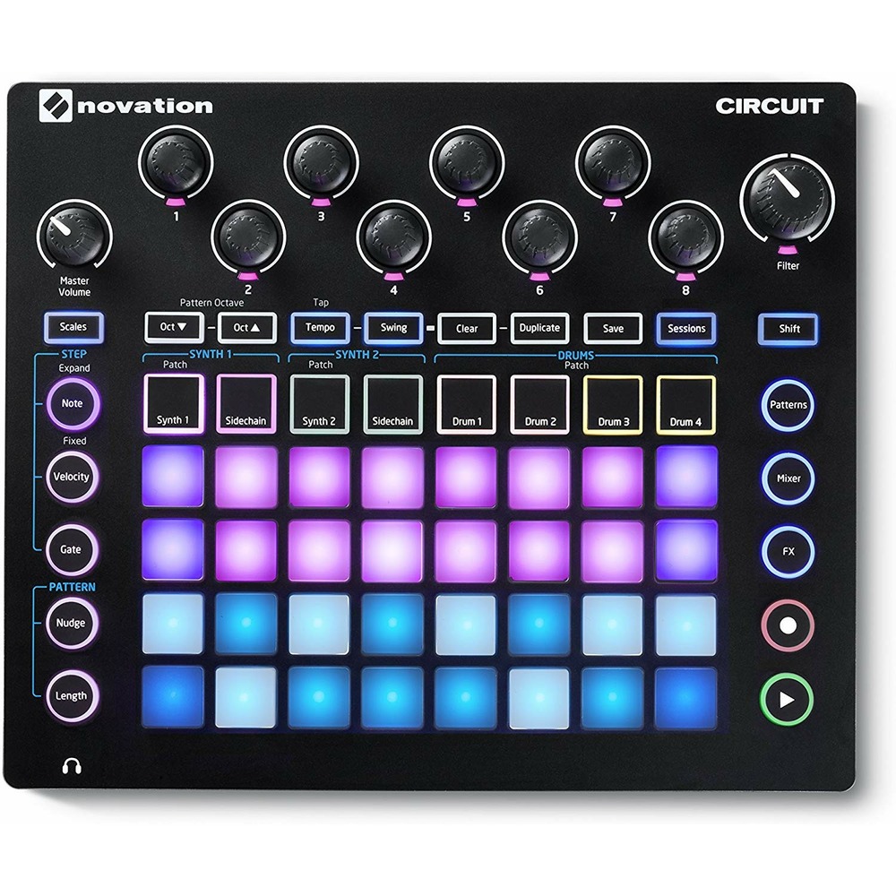 Купить драм-машину Novation CIRCUIT недорого, отзывы, фотографии,  характеристики, низкие цены в интернет магазине БигТВ с доставкой по городу  Москва