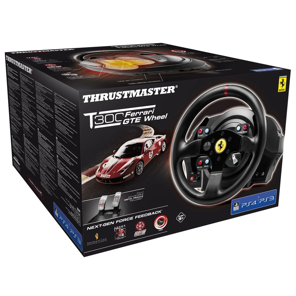 Купить руль игровой Thrustmaster T300 Ferrari GTE EU Version, PS4