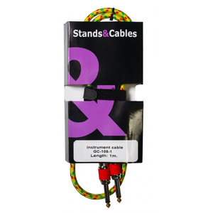 Кабель аудио 1xJack - 1xJack Stands&Cables GC-108-1 1.0m