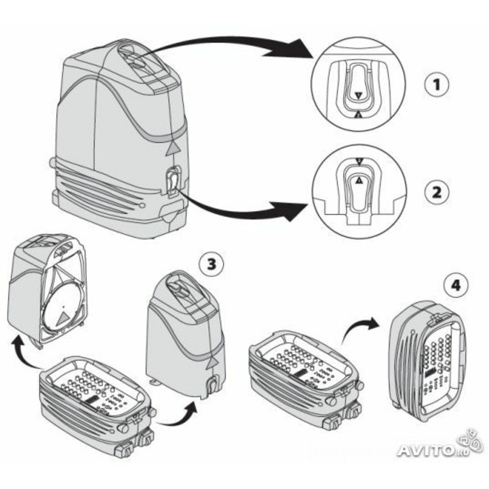 Купить портативную АС Behringer EPA 300 EUROPORT недорого, отзывы,  фотографии, характеристики, низкие цены в интернет магазине БигТВ с  доставкой по городу Москва