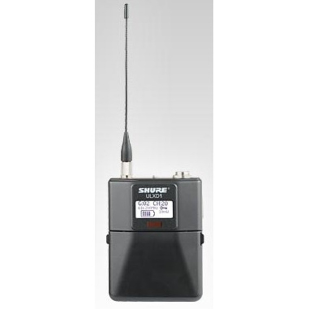 Купить передатчик для радиосистемы ручной Shure ULXD1 P51 710-782 MHz  Bodypack Transmitter недорого, отзывы, фотографии, характеристики, низкие  цены в интернет магазине БигТВ с доставкой по городу Москва