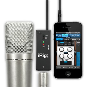 Внешняя звуковая карта для iOS IK MULTIMEDIA iRig PRE