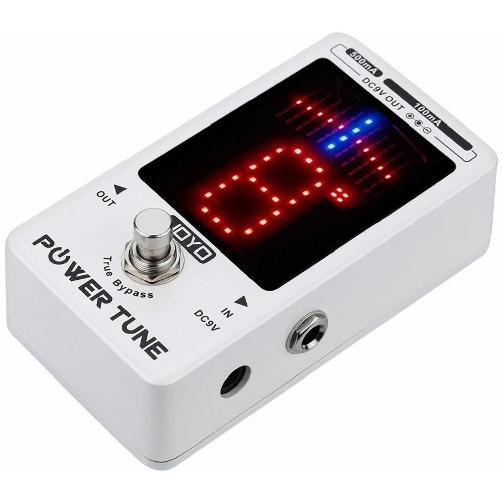 Тюнер/метроном Joyo JF-18 Power Tune Multi Power Supply Chromatic Pedal Tuner