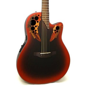 Электроакустическая гитара Ovation CE44-RRB Celebrity Elite Mid Cutaway Reversed Redburst