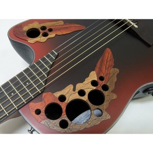 Электроакустическая гитара Ovation CE44-RRB Celebrity Elite Mid Cutaway Reversed Redburst