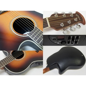 Электроакустическая гитара Ovation CS24-1 Celebrity Standard Mid Cutaway Sunburst