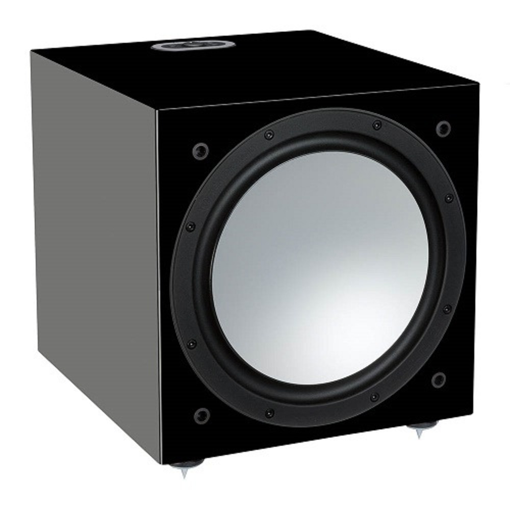 Сабвуфер закрытого типа Monitor Audio Silver W12 6G Black Gloss