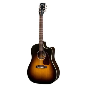 Электроакустическая гитара Gibson 2018 J-45 Cutaway Vintage Sunburst