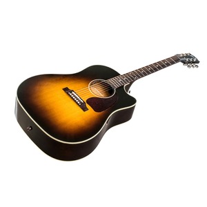 Электроакустическая гитара Gibson 2018 J-45 Cutaway Vintage Sunburst