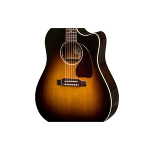 Электроакустическая гитара Gibson 2018 J-45 Cutaway Vintage Sunburst